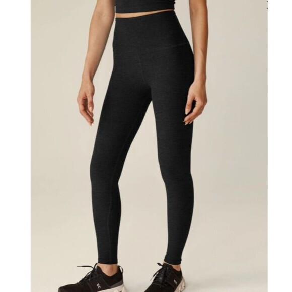 Beyond Yoga SP3243 Women's High Waisted Midi Legging Jet Black Size SM MSRP $90 - Picture 3 of 6